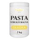 Гладкая структурная паста белого цвета для создания 3D структур и эффектов, 2кг.