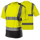 Neo футболка отражает предупреждение желто-черное предупреждение футболка 81-730-m