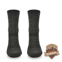 Ponožky TRE7 tmavo šedá 50% merino + Climayarn Hlavná tkanina vlna