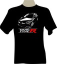 ФУТБОЛКА Футболка с принтом Honda CIVIC VII typeR