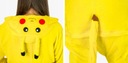 KIGURUMI ONESIE TEPLÁKOVÁ SÚPRAVA PYŽAMO KOMBINÉZA PIKACHU M Dominujúci materiál mikrovlákno (mikrofáza)