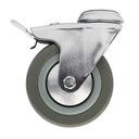 ПОВОРОТНОЕ КОЛЕСО КОЛЕСНЫЙ ТОРМОЗ 75 ММ ОТВЕРСТИЕ 50 КГ