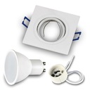 Галогенный светильник CAST WHITE + LED GU10 7W 3000K