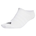 Ponožky adidas Thin and Light No-Show 3PP HT3463 biela 40-42