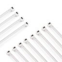 ОЧЕНЬ ПРОЧНЫЕ ЗАЖИМЫ 3,6х200мм 100 ШТ. БЕЛЫЕ КАБЕЛЬНЫЕ Стяжки