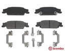 ZAPATAS DE FRENADO PARTE TRASERA P 09 007 BREMBO CADILLAC CTS 