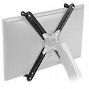 Держатель монитора без отверстий VESA 13-27 Spacetronik, адаптер до 8 кг