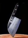 Японский нож-тесак HCR 61 из высокоуглеродистой стали, кованый гриль для шеф-повара, дерево