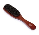 WYGŁADZAJĄCA SZCZOTKA DO WŁOSÓW Z WŁOSIEM Z DZIKA DREWNIANA NATURALNA