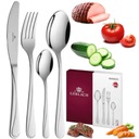 НАБОР ИЗ 24 ГЛЯНЦЕВЫХ СТОЛОВЫХ ПРИБОРОВ НА 6 ЧЕЛОВЕК НАБОР GERLACH MANGO