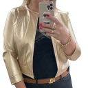 A03 БОЛЕРОНЕ TOTAL LOOK GOLD Размер 46