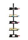 WIESZAK NA WINO ,STOJAK LOFT 5 BUTELEK DO WINA
