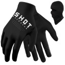 Перчатки SHOT RAW BLACK CROS, размер 11