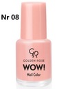 Краска для ногтей Golden Rose Wow 6 мл 08