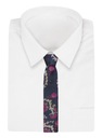 Мужской галстук Angelo di Monti - крупный цветочный узор