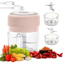 ЭЛЕКТРИЧЕСКИЙ МИНИ-ИЗМЕЛЬЧИТЕЛЬ ДЛЯ ЛУКА/ЧЕСНОКА