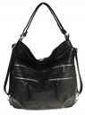 HERISSON Dámska kabelka čierna taška batoh 2v1 2B518 Black Pohlavie Výrobok pre ženy