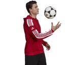 PÁNSKA MIKINA ADIDAS SQUADRA 21 GP6435 - ČERVENÁ; M Veľkosť M