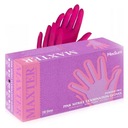 НИТРИЛОВЫЕ ПЕРЧАТКИ MAXTER ФУКСИЯ М 100 ШТ.