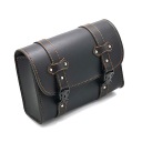 УНИВЕРСАЛЬНЫЕ СУМКИ МОТОЦИКЛЕТНЫЕ СУМКИ БОКОВЫЕ КОЖАНЫЕ NA МОТОР 28X10.5X21CM  фото 12