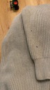 Sweter Zara Man M luźny krój 100% bawełna Dekolt serek/dekolt V