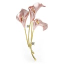 Элегантная брошь-булавка, эмалированная булавка, цветок Калла, розовый подарок /2411