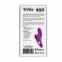 FeelzToys - TriVibe G-Spot Vibrator with Clitoral & Labia Stimulation P Kolor fioletowy