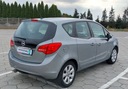 Opel Meriva 1,4 Turbo Benz Oryg 153000km Kli... Wyposażenie - komfort Elektryczne szyby przednie Elektryczne szyby tylne Tapicerka tekstylna Wielofunkcyjna kierownica Wspomaganie kierownicy Skórzana kierownica