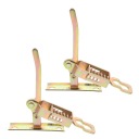 2Pcs Heavy Duty Silver Trailer Door Toggle Latch for Cargo Security (18479844813) фото min 5