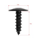 10X JUEGO PERNO TORNILLO TORX PARA SUJECIÓN CUBREPASOS DE PARAGOLPES VOLKSWAGEN AUDI 