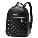 СТИЛЬНЫЙ КОЖАНЫЙ РЮКЗАК С ЗАКЛЕПКАМИ ROCK