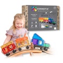 Магнитные строительные блоки Connetix - Rainbow Transport 50 шт.