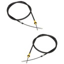 2x ТРОС РУЧНОГО ТОРМОЗА ПЕРЕДНИЙ PEUGEOT 206 CC SW SW