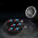 1 SZT. ВОДОВІДШТОВХУЮЧА ФАРА LED (СВІТЛОДІОД) OFFROAD DO АВТОМОБІЛЕЙ TERENOWYCH I МОТОЦИКЛІВ  фото 13