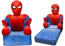 Rozkładany pluszowy fotelik spider dla dziecka