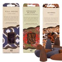 ДЛИННОГОРЯЩИЕ НАТУРАЛЬНЫЕ КОНИЧЕСКИЕ АРОМАТНЫЕ ПАЛОЧКИ СМЕСЬ 120 шт.