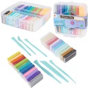 MODELIN ТЕРМОЗАВЕРТАННАЯ ПОЛИМЕРНАЯ ГЛИНА В КОРОБКЕ 26 x 20г МНОГОЦВЕТНАЯ