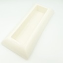 Икебана, миска прямоугольного крема цветочника