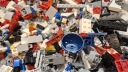 LEGO мікс колодок STAR WARS 0,5кг 500г + МІНІФІГУРКА STAR WARS Бонус НОВІ