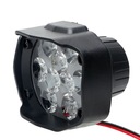 ГАЛОГЕННАЯ ФАРА 9x LED МОТОЦИКЛ MOTOR QUAD