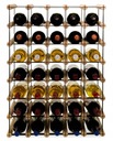 Винная полка RW-8 5х7 полка на 35 бутылок вина