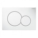 Кнопка переднего смыва Geberit Sigma для унитаза, белый глянцевый