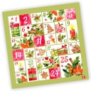 РОЖДЕСТВЕНСКИЕ НАКЛЕЙКИ АДВЕНТ-КАЛЕНДАРЬ 38 10x10
