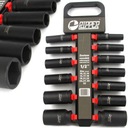 УДАРНЫЕ ГОЛОВКИ 1/2 ФУТА, ДЛИНА 10–32 ММ, 13 ЭЛЕМЕНТОВ НАБОР