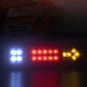 2SZT. ФАРИ ЗАДНІ КОМБІНОВАНА ПРИЧІП LED (СВІТЛОДІОД) ПЛАВАЮЧИЙ ПОВОРОТНИК  (18746320591) фото min 14