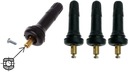 Клапан для датчика TPMS Schrader 2в1 4 шт.