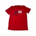 Мужская красная футболка Adidas USA Volleyball 38 L
