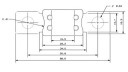 FUSIBLE MEGA, 350A L=68.6 MM VERT HELLAphoto 6