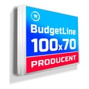 Рекламный светодиодный короб Budget Line 100x70см