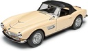 WELLY BMW 507 Z DACHEM BEŻOWY 1:24 NOWY METALOWY